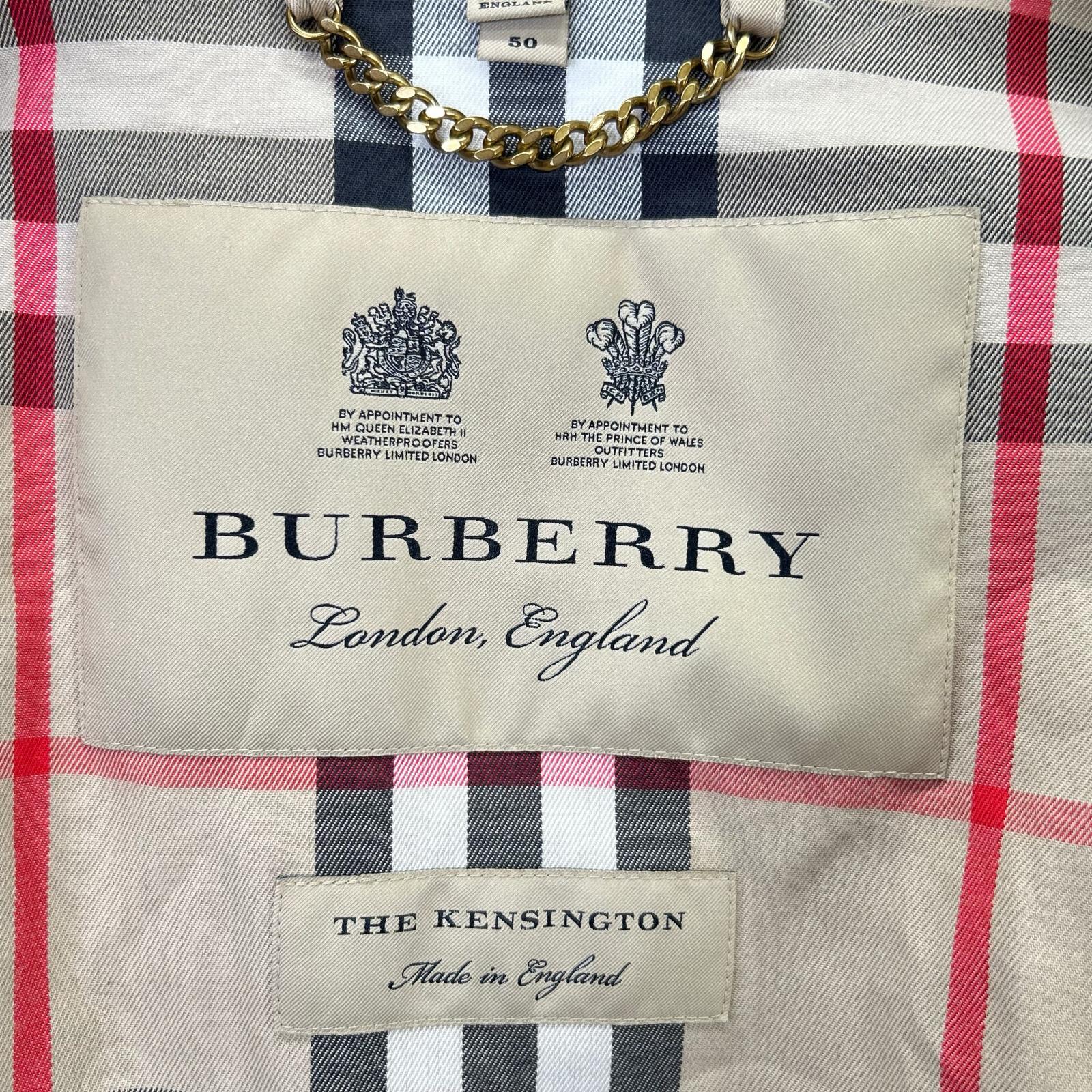 BURBERRY バーバリー 3983339 ケンジントン 裏地ノバチェック トレンチコート コート