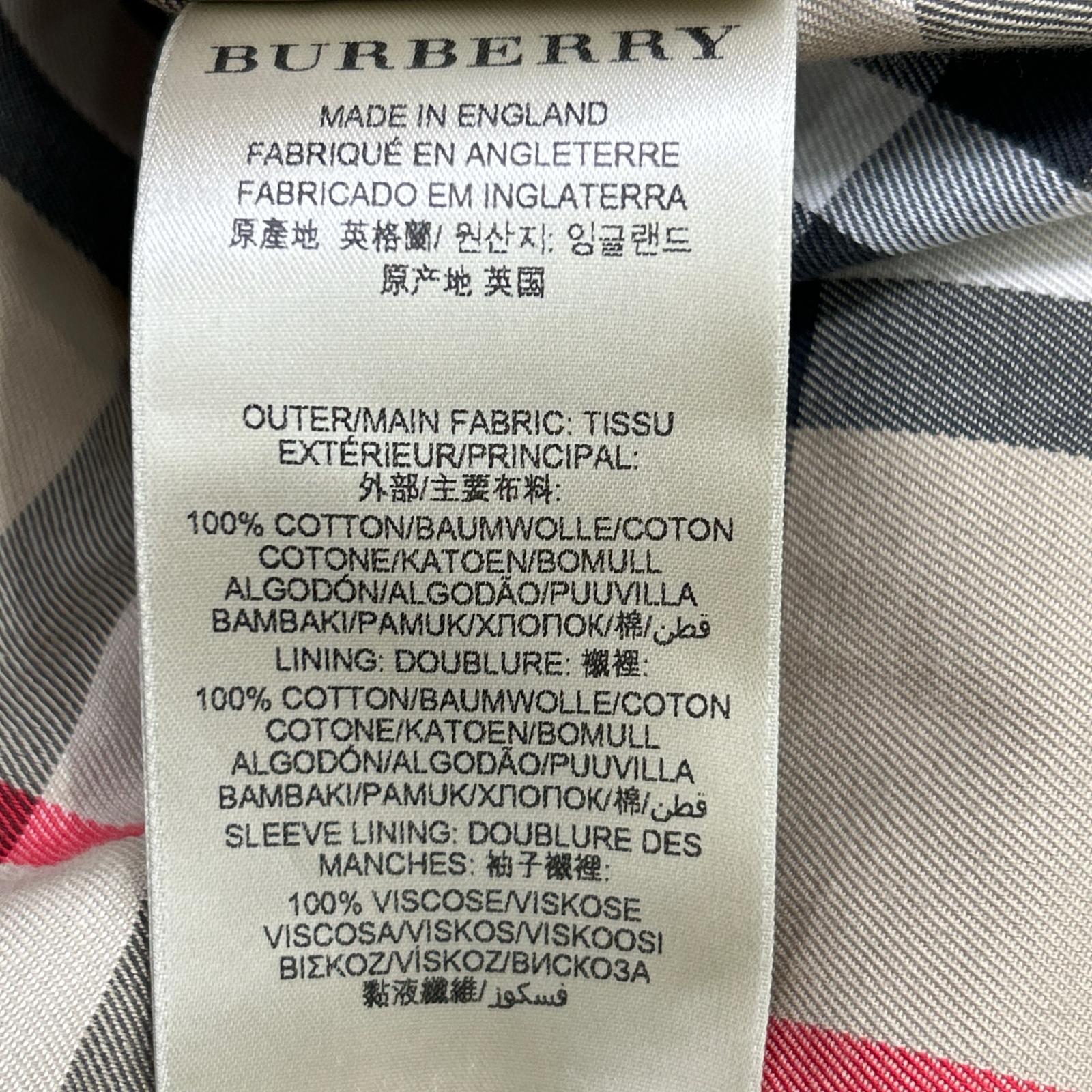 BURBERRY バーバリー 3983339 ケンジントン 裏地ノバチェック トレンチコート コート