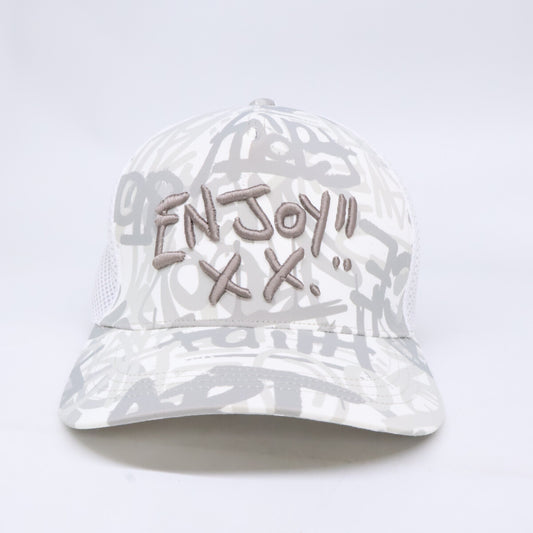 beauty:beast beauty:beast 【美品】24SS bb-01002 GRAFFITI CAMO CAP 涂鸦迷彩帽 棒球帽