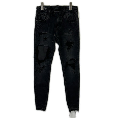 SURT x BIG JOHN x RHC Black Jog Slim Tapered Jeans Bottoms