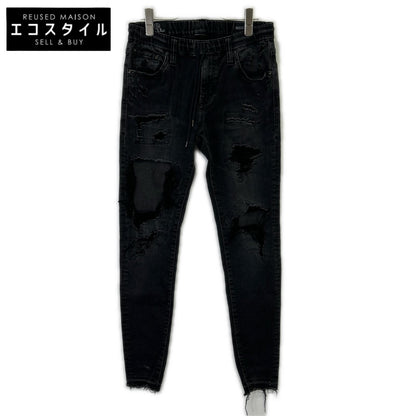 SURT x BIG JOHN x RHC Black Jog Slim Tapered Jeans Bottoms
