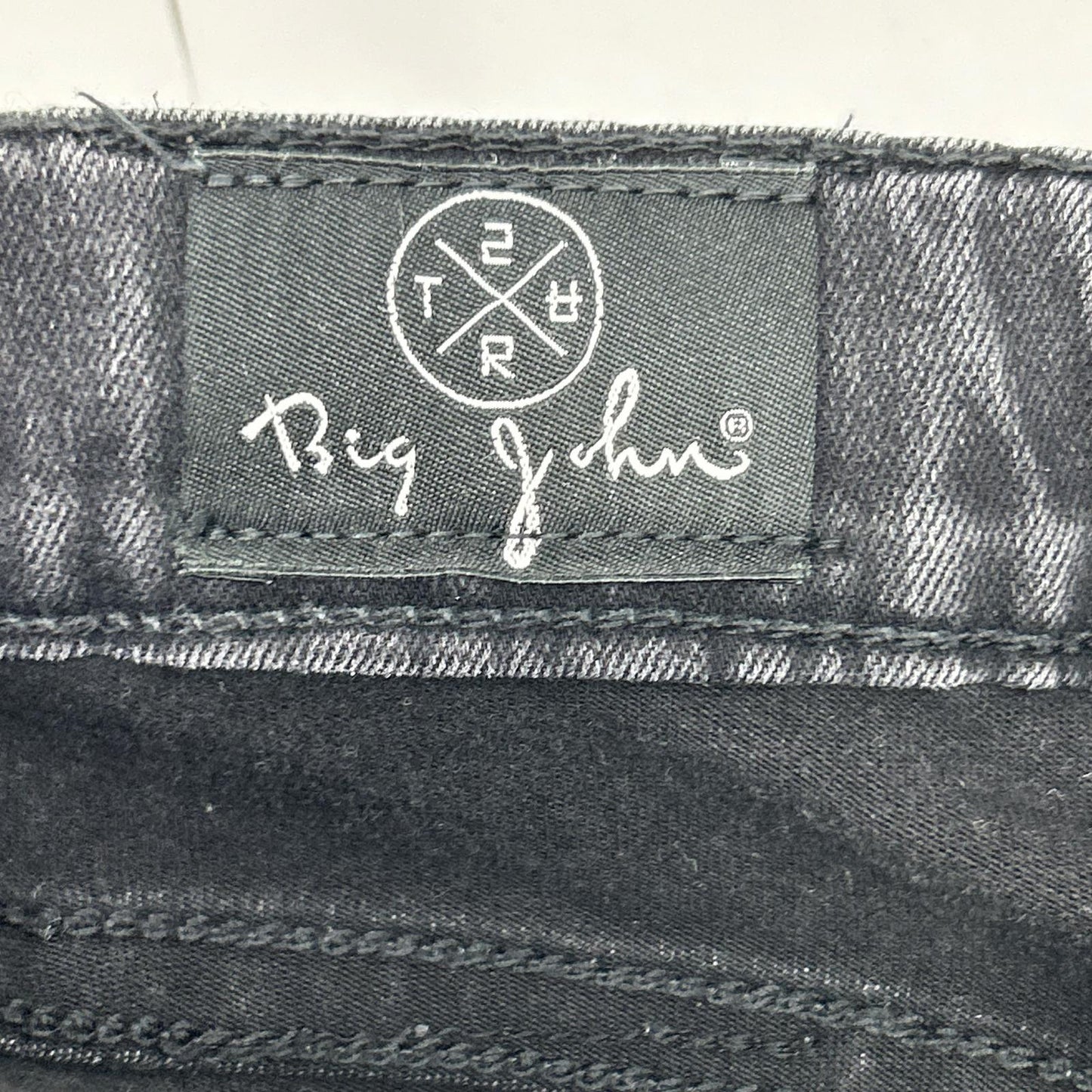 SURT x BIG JOHN x RHC Black Jog Slim Tapered Jeans Bottoms
