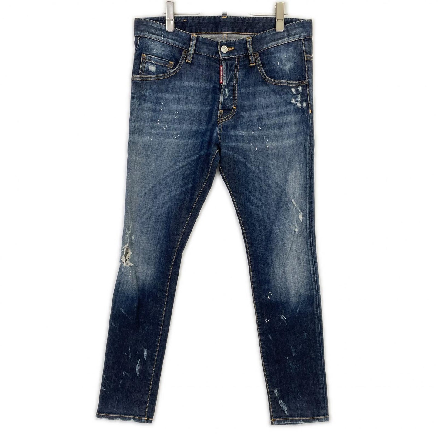 DSQUARED2 ディースクエアード S74LA0909 S303330 SKATER JEAN ボタンフライ デニムパンツ ボトムス