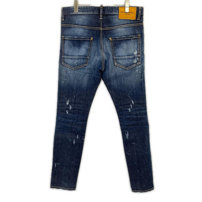 DSQUARED2 ディースクエアード S74LA0909 S303330 SKATER JEAN ボタンフライ デニムパンツ ボトムス
