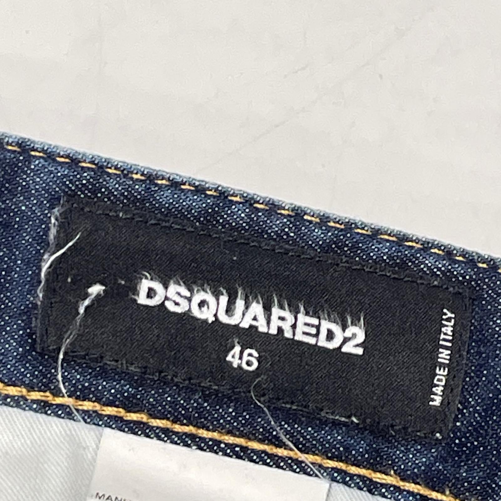 DSQUARED2 ディースクエアード S74LA0909 S303330 SKATER JEAN ボタンフライ デニムパンツ ボトムス