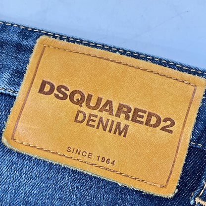 DSQUARED2 ディースクエアード S74LA0909 S303330 SKATER JEAN ボタンフライ デニムパンツ ボトムス