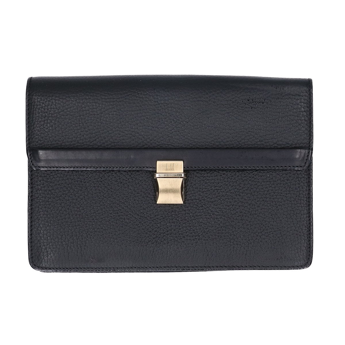 dunhill/ALFREDDUNHILL ダンヒル レザー フラップ セカンドバッグ セカンドバッグ クラッチバッグ