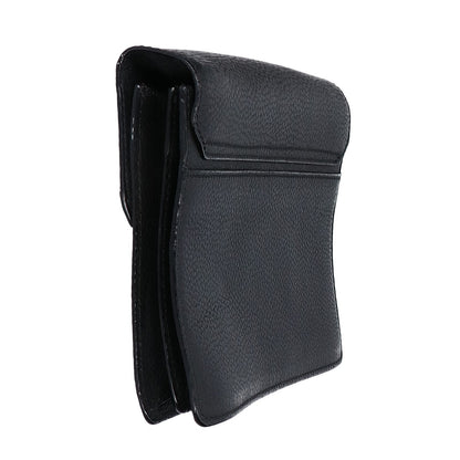 dunhill/ALFREDDUNHILL ダンヒル レザー フラップ セカンドバッグ セカンドバッグ クラッチバッグ