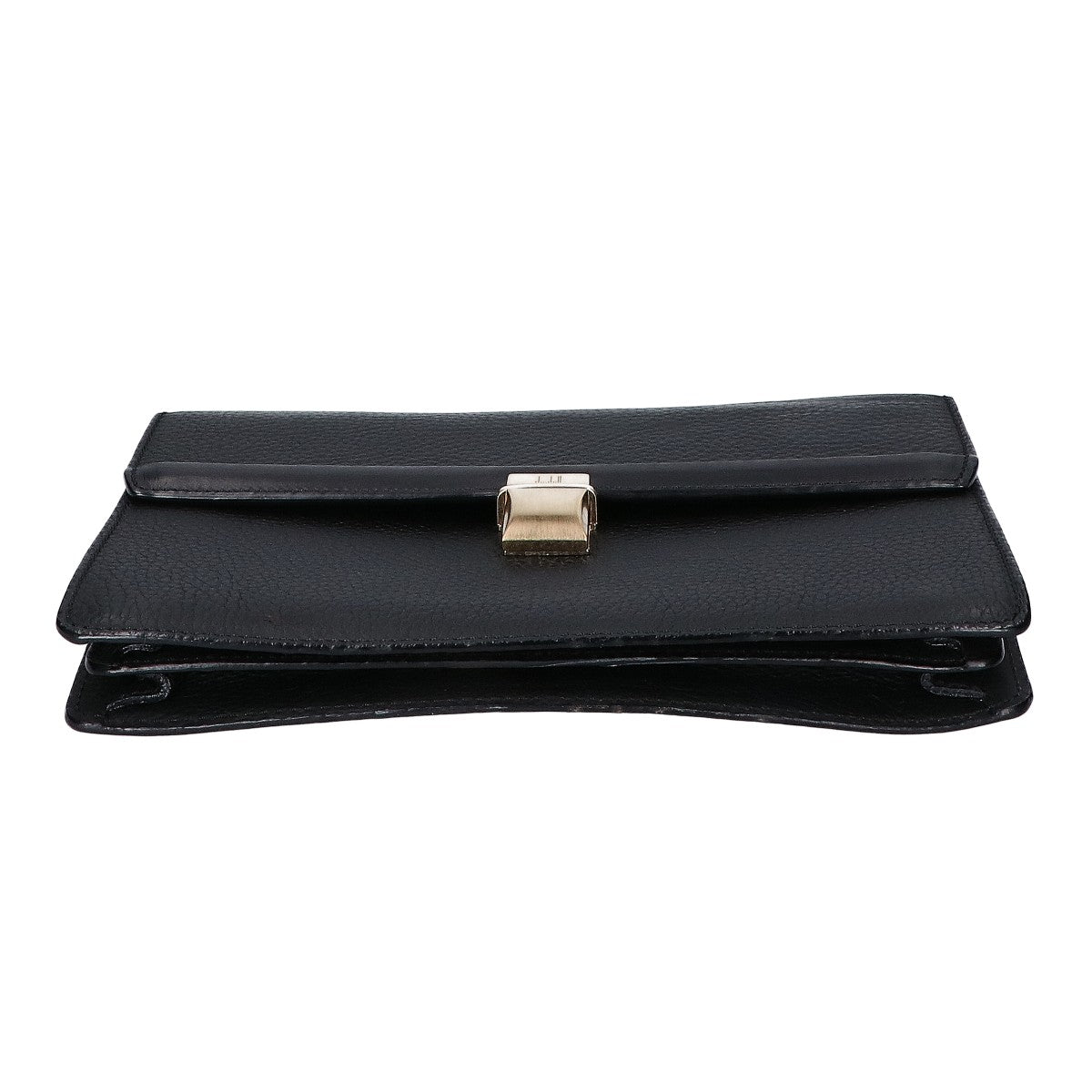 dunhill/ALFREDDUNHILL ダンヒル レザー フラップ セカンドバッグ セカンドバッグ クラッチバッグ