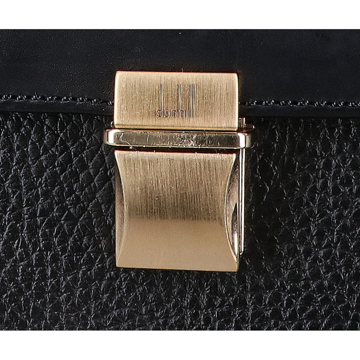 dunhill/ALFREDDUNHILL ダンヒル レザー フラップ セカンドバッグ セカンドバッグ クラッチバッグ