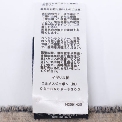 HERMES エルメス 【美品】24AW H259142S カザック キー コレクション カシミヤ マフラー