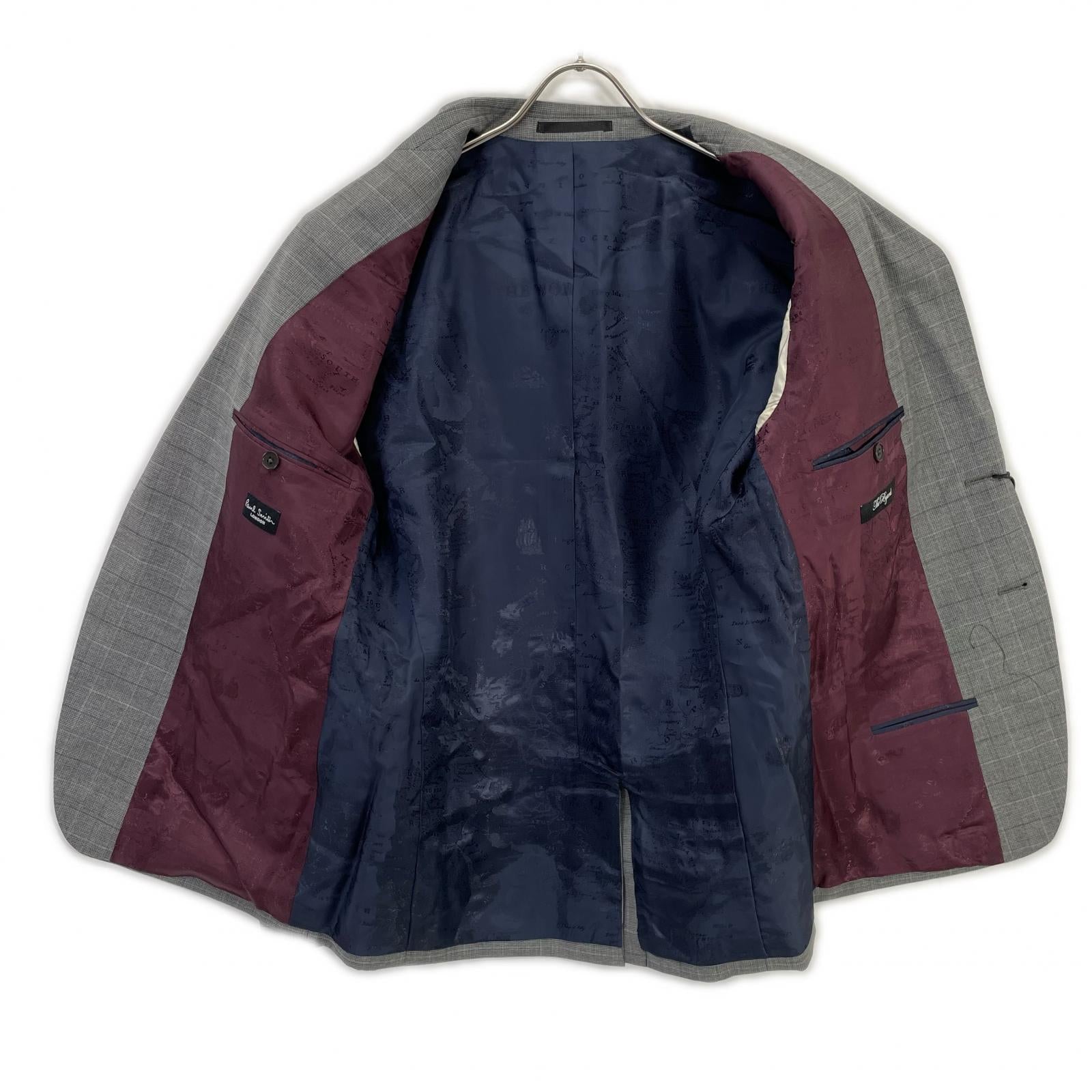 PaulSmith ポールスミス グレー 2167841 TF GENT TAILOREDFIT 2BTNSUIT AW12 スーツ セットアップ