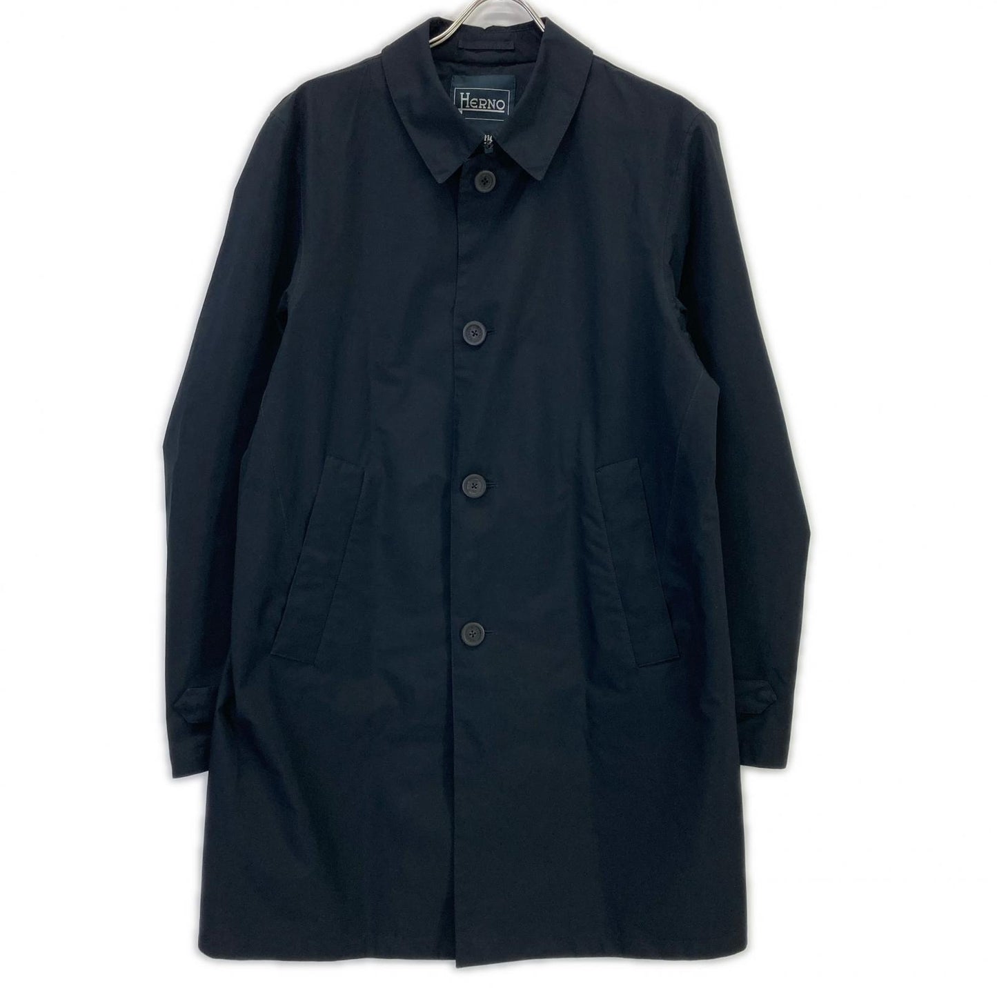 HERNO Herno IM021UL 11107 Navy GORE-TEX Laminar Stand Collar Coat