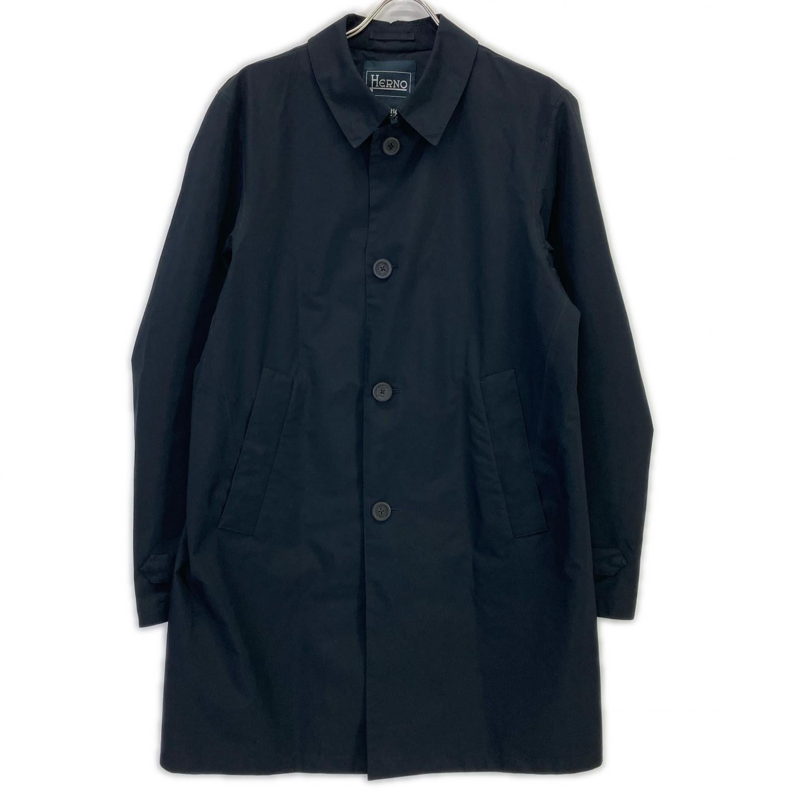 HERNO Herno IM021UL 11107 Navy GORE-TEX Laminar Stand Collar Coat