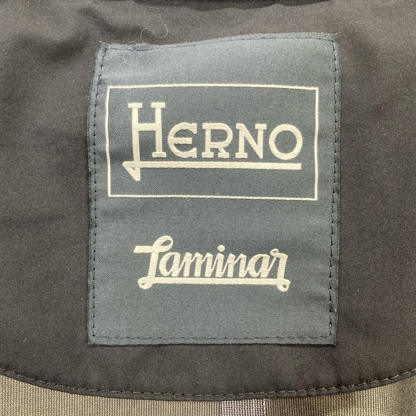 HERNO Herno IM021UL 11107 Navy GORE-TEX Laminar Stand Collar Coat