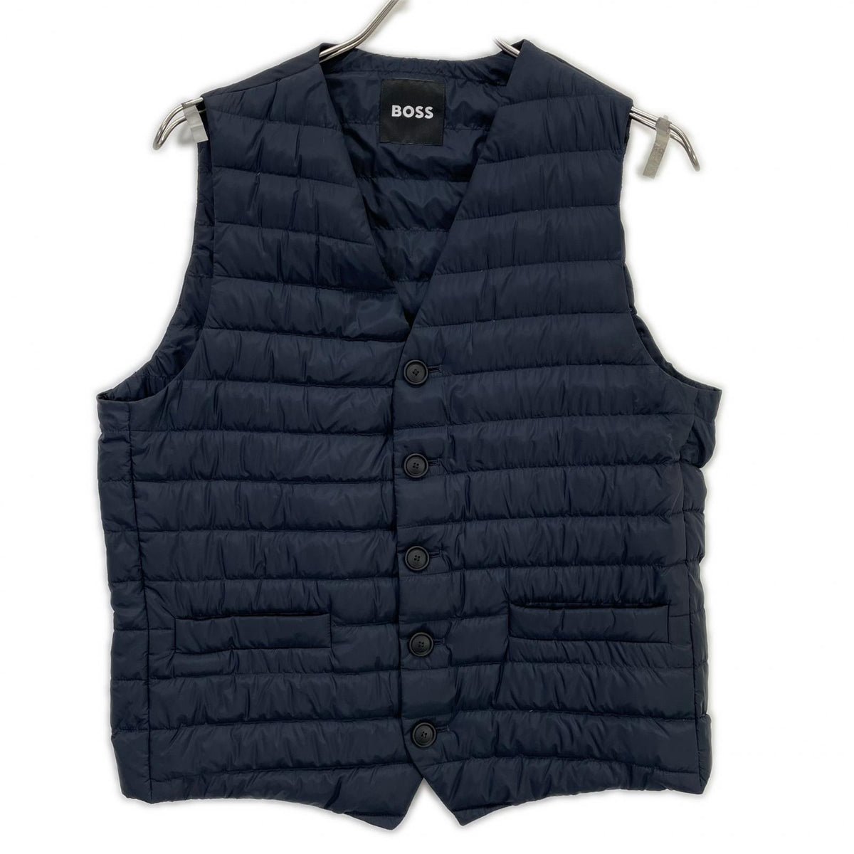 BOSS ボス 50496173 ネイビー HANRY VEST ダウンベスト ベスト
