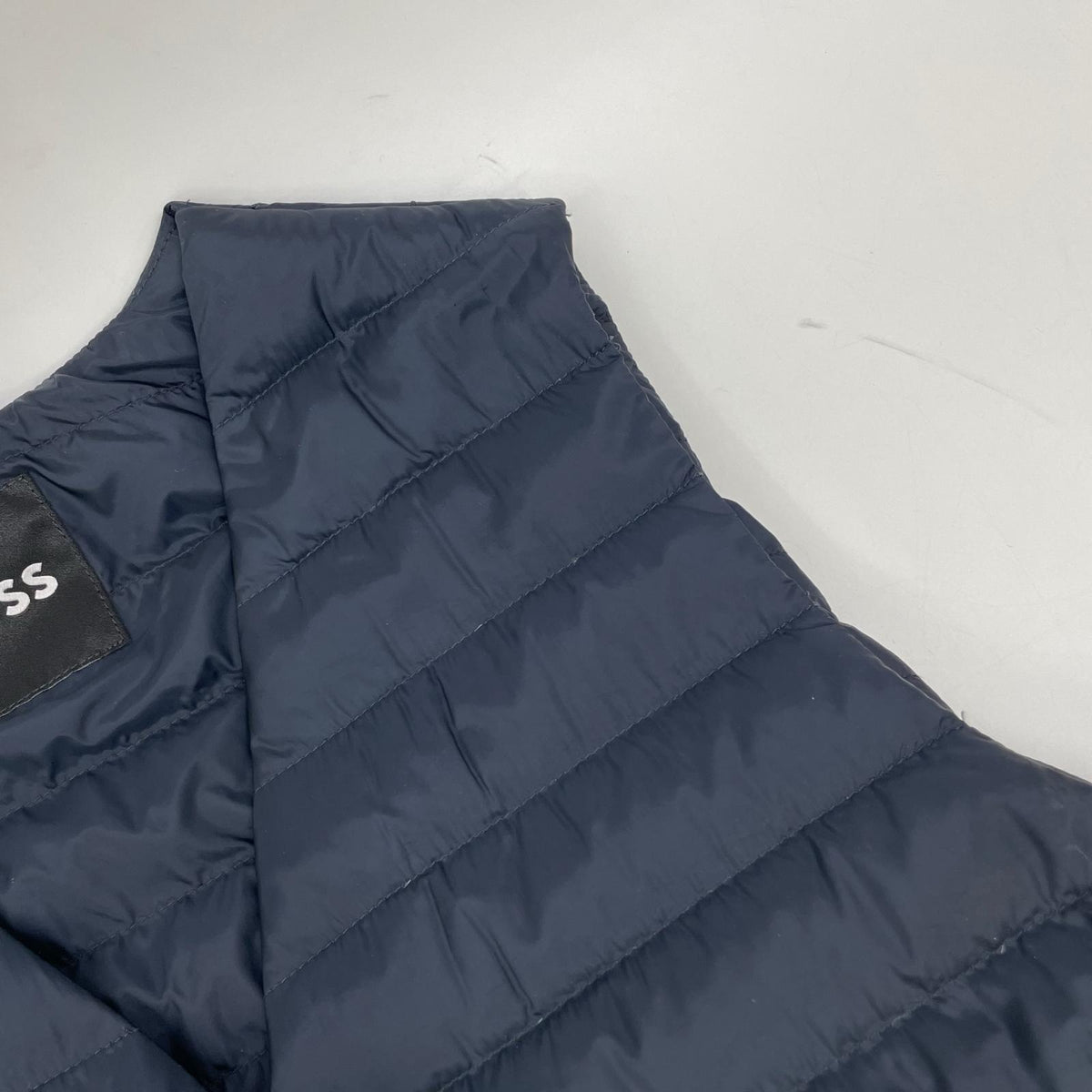 BOSS ボス 50496173 ネイビー HANRY VEST ダウンベスト ベスト