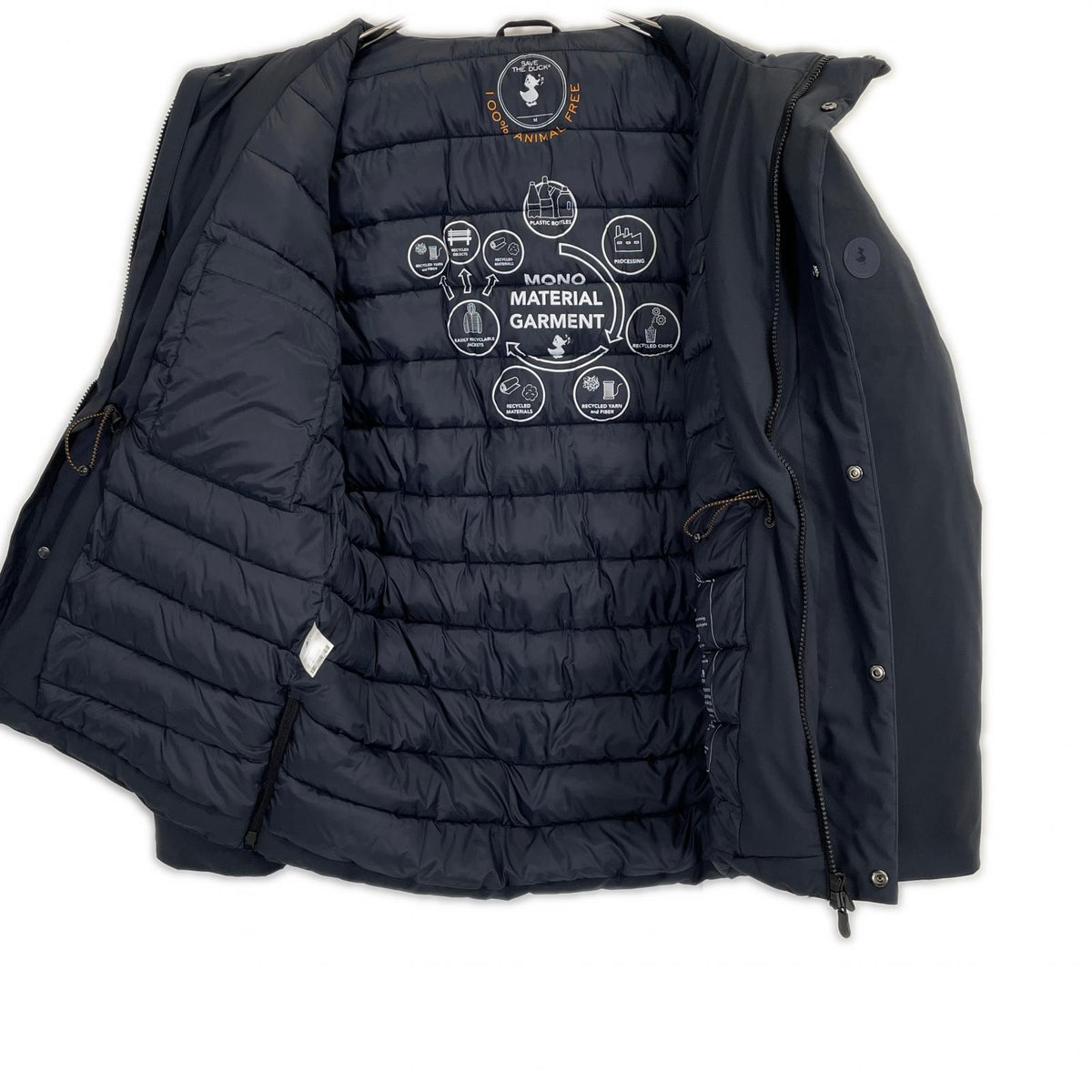 SAVE THE DUCK セイブザダック 12T-1593008 ネイビー ARCTIC ダウンジャケット ジャケット