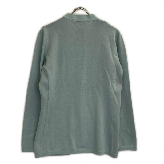 DT1072 Blue Cardigan Top L Ladies