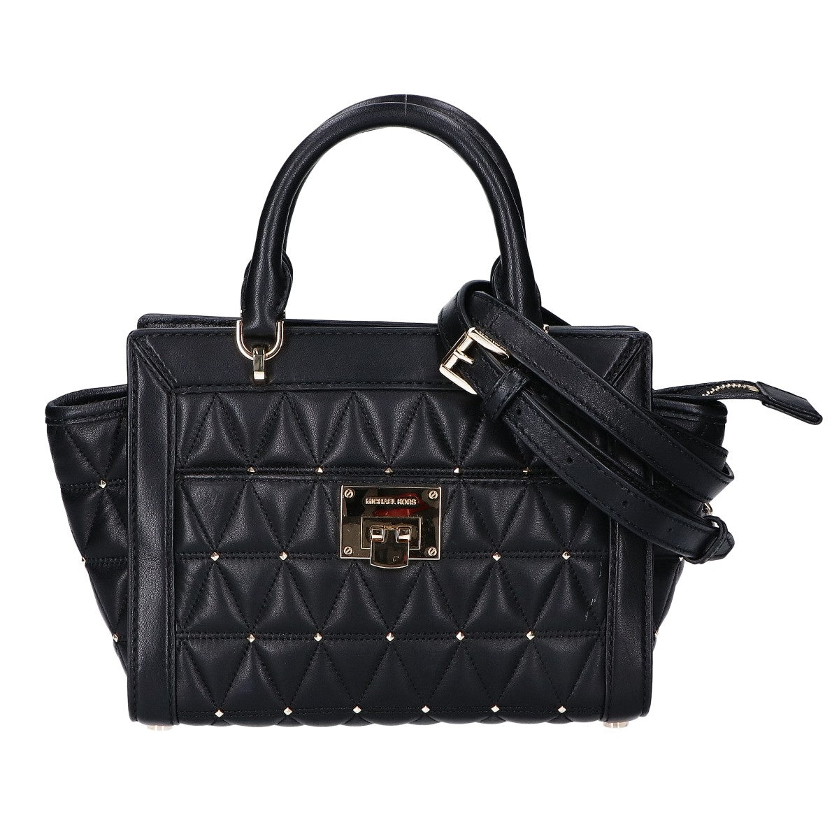 MICHAEL KORS Michael Kors [Mint Condition] 35H7GVAM5L Quilted 2-Way Shoulder Handbag