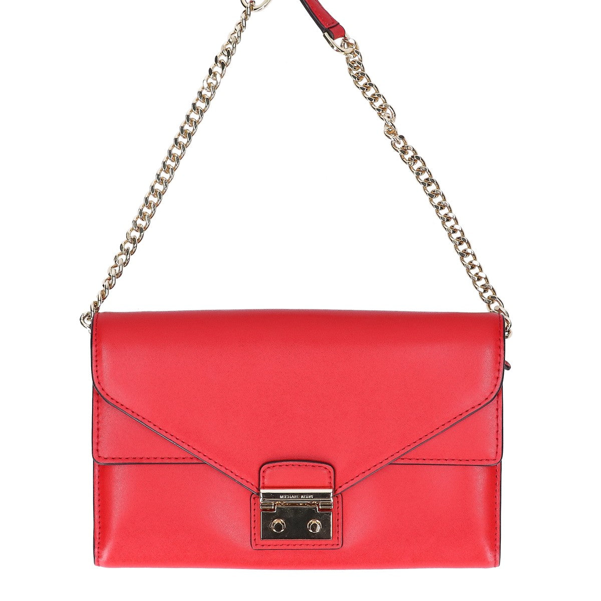 MICHAEL KORS Michael Kors [Mint condition] 32H7GSLC3L Sloan Leather Chain Wallet/ Shoulder Bag