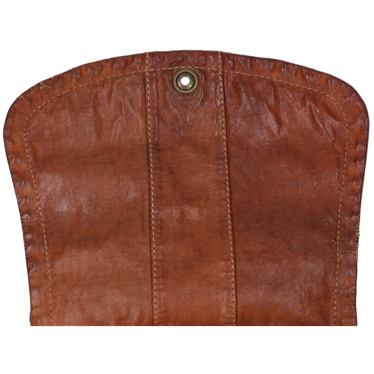 genten GENTEN Leather Flap Shoulder Bag