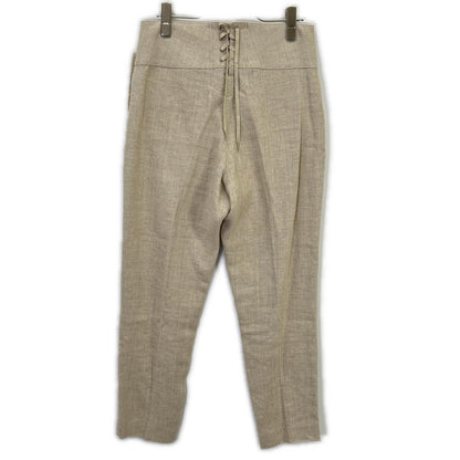 HYKE ハイク 231-13242 06 リネンマリンクロップドパンツ ボトムス