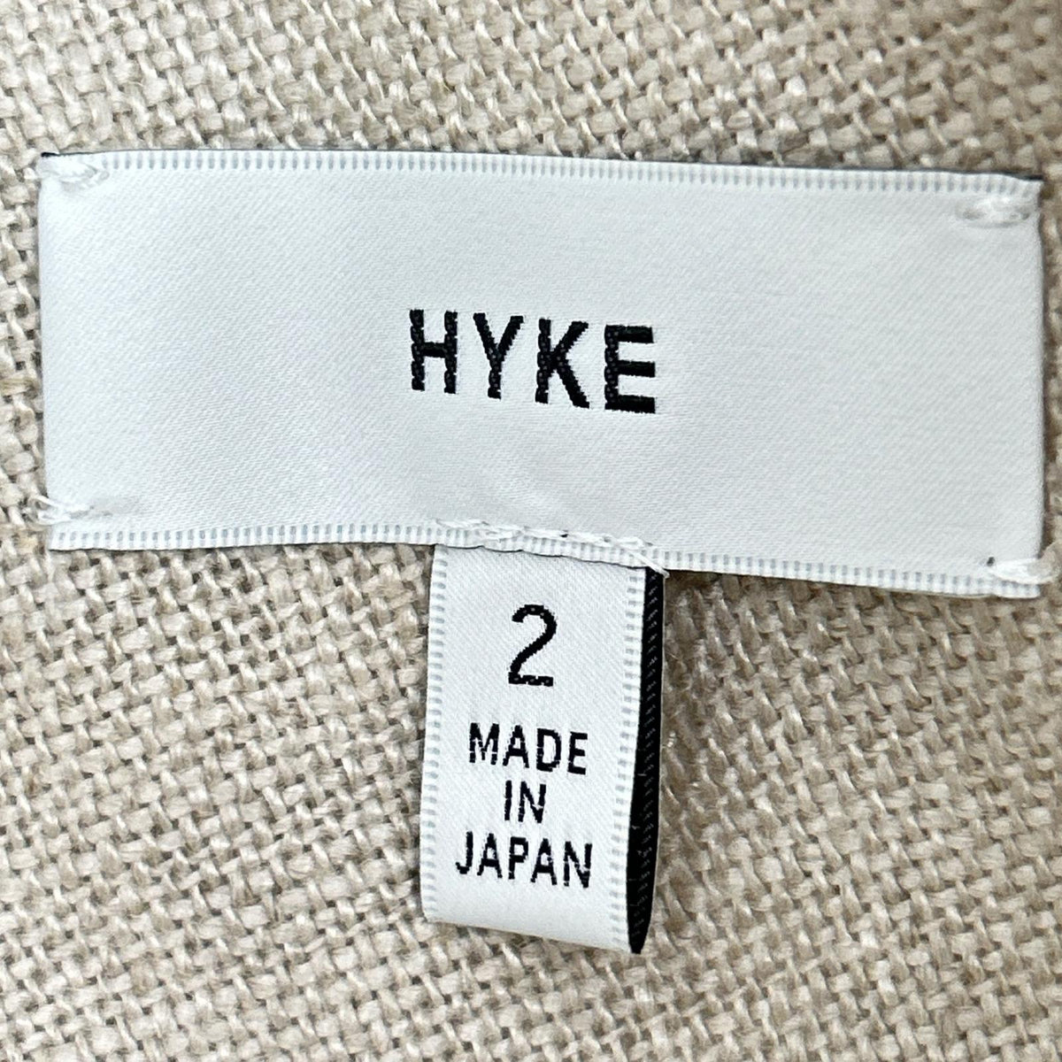 HYKE ハイク 231-13242 06 リネンマリンクロップドパンツ ボトムス