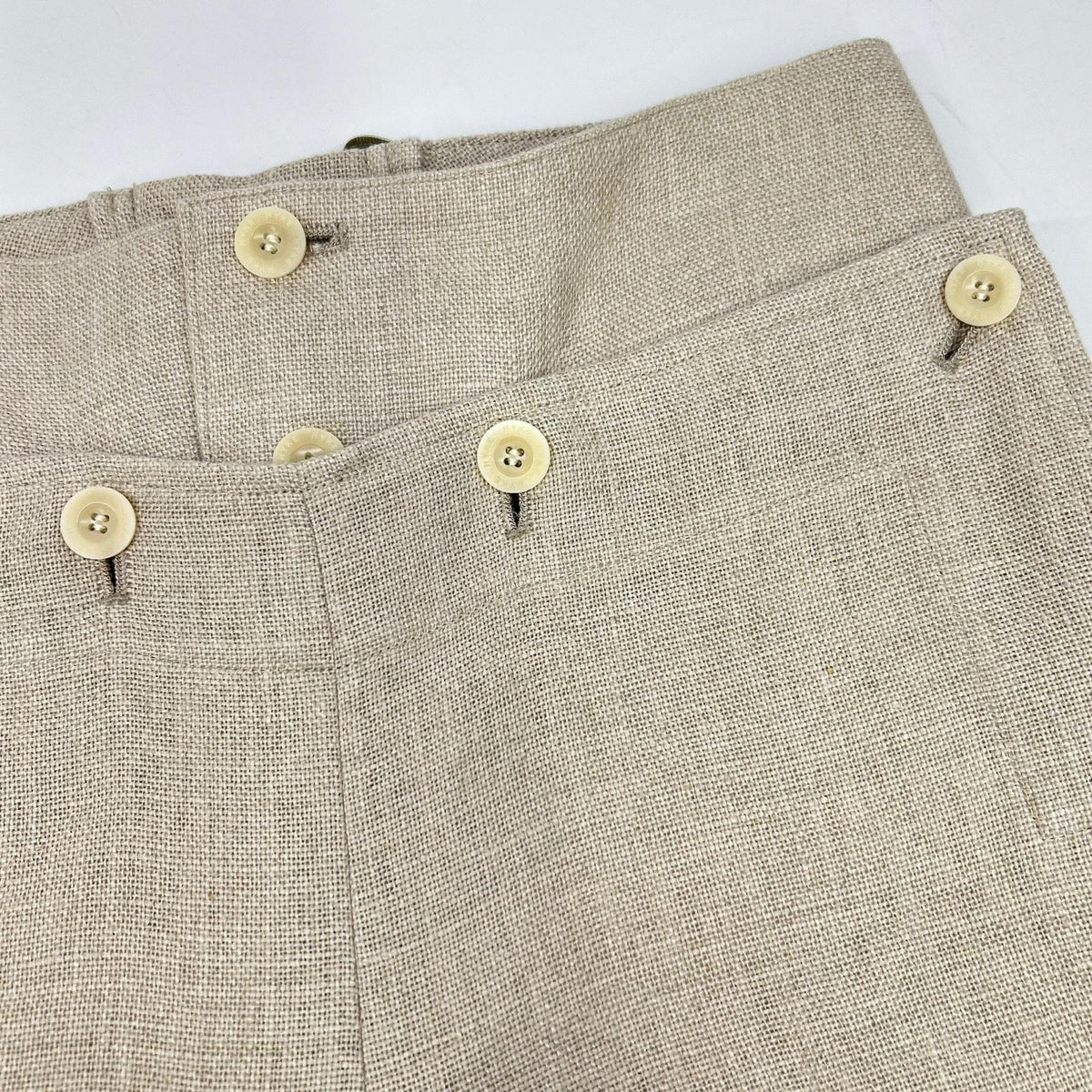 HYKE ハイク 231-13242 06 リネンマリンクロップドパンツ ボトムス