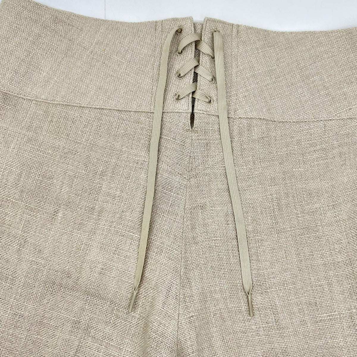 HYKE ハイク 231-13242 06 リネンマリンクロップドパンツ ボトムス
