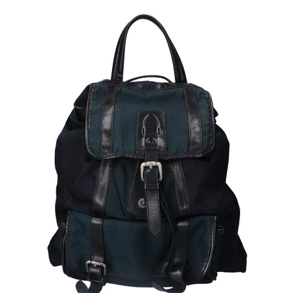 Neil Barrett Leather/Nylon Backpack Rucksack Backpack