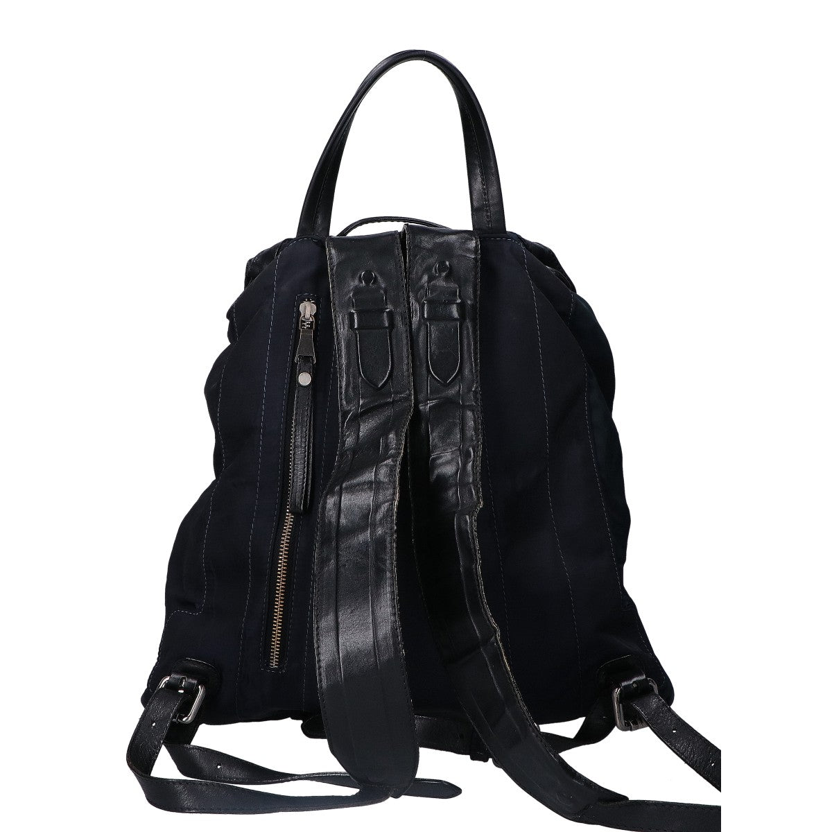 Neil Barrett Leather/Nylon Backpack Rucksack Backpack