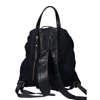 Neil Barrett Leather/Nylon Backpack Rucksack Backpack