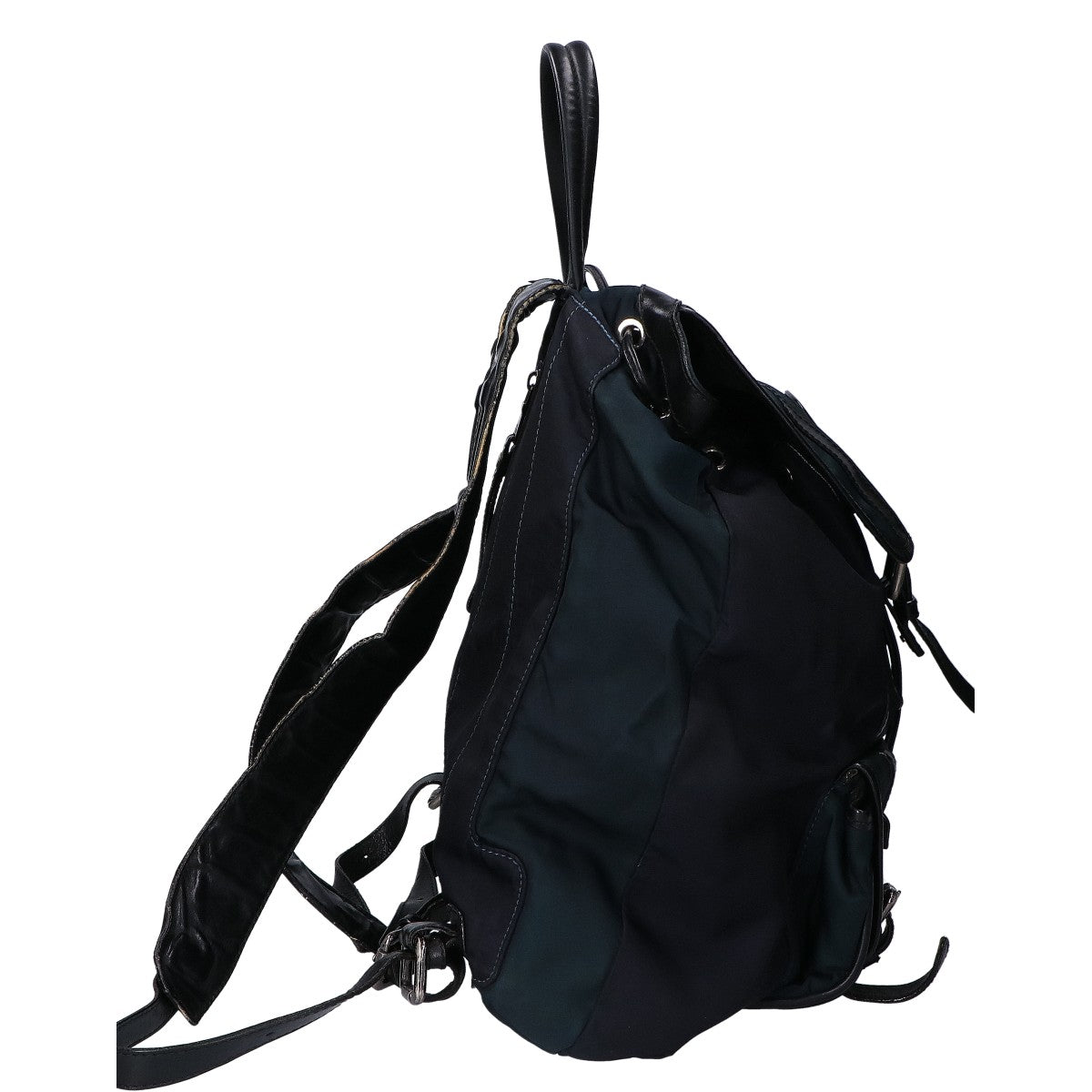 Neil Barrett Leather/Nylon Backpack Rucksack Backpack