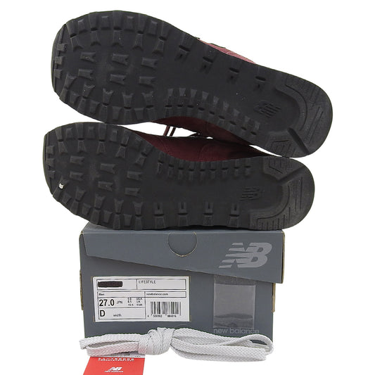 NEW BALANCE ニューバランス ローカット スニーカー シューズ メンズ ボルドー 27.0cm ML574JEW シューズ