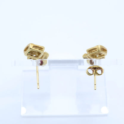 ジュエリーマキ ジュエリーマキ K18 R0.27 D0.04 ルビー＆ダイヤモンド 両耳 ピアス