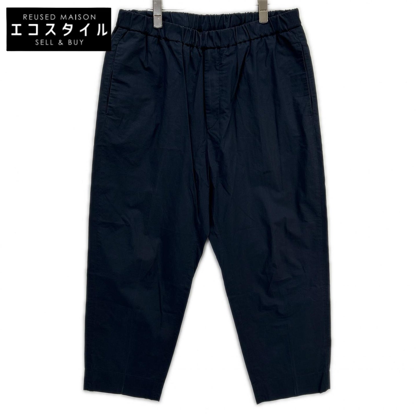 JILSANDER ジルサンダー ネイビー テーパードパンツ ボトムス