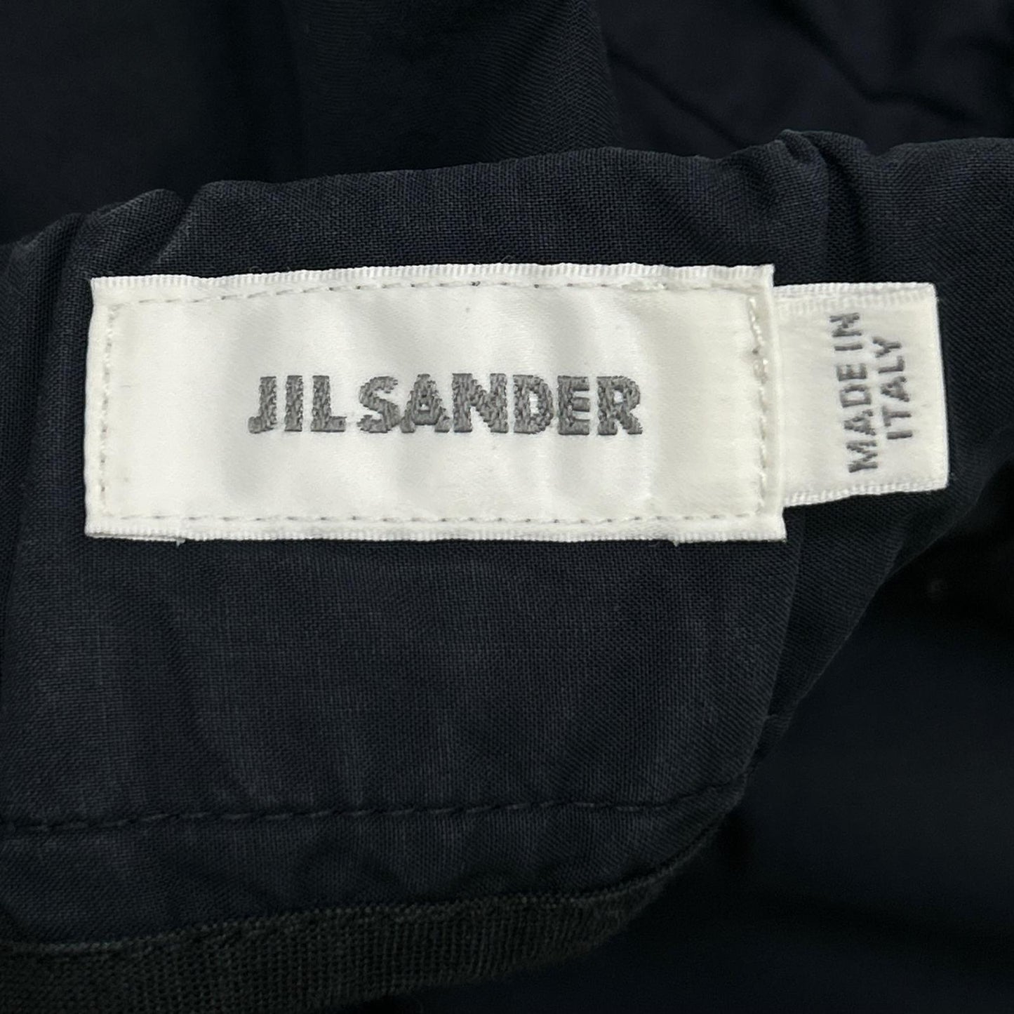JILSANDER ジルサンダー ネイビー テーパードパンツ ボトムス