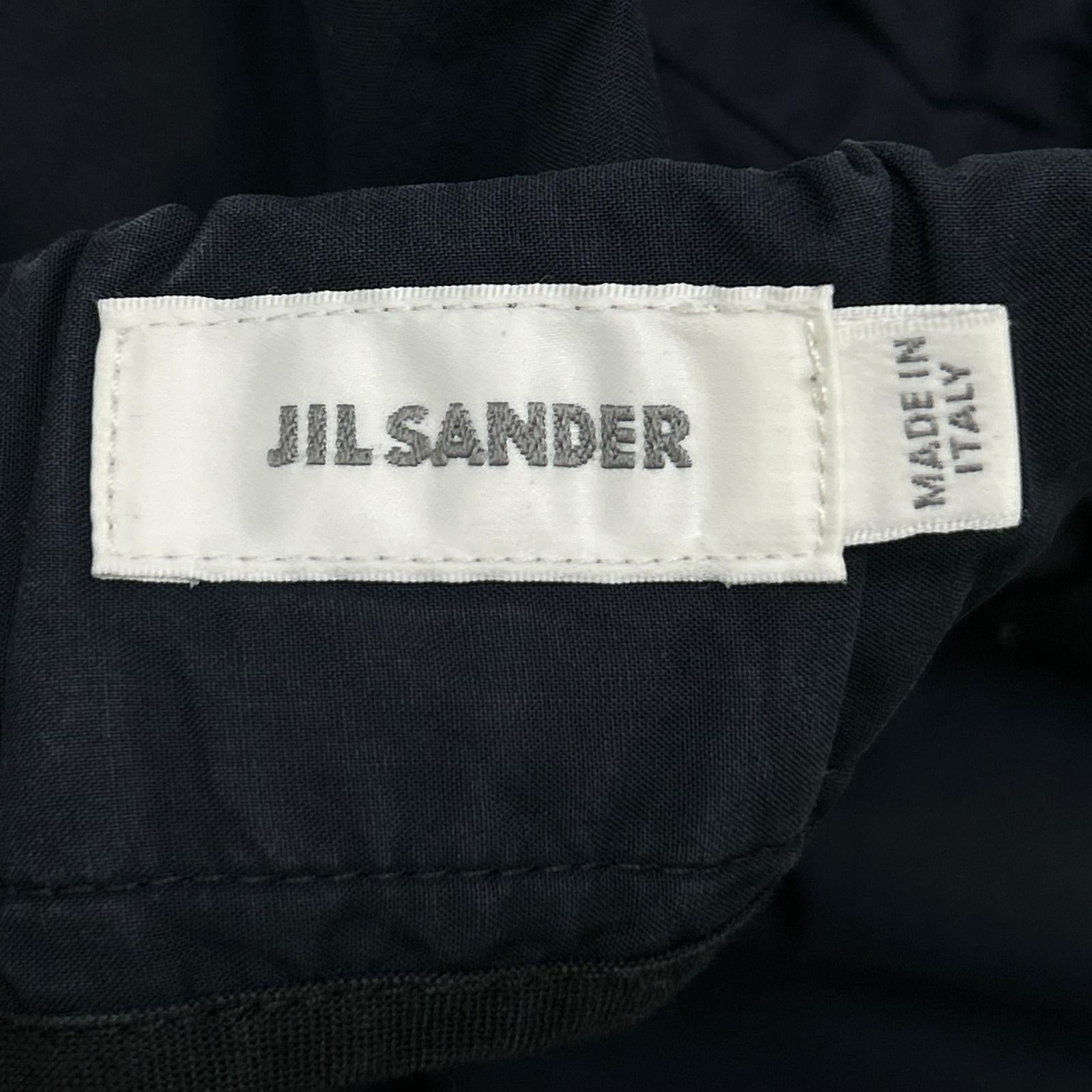 JILSANDER ジルサンダー ネイビー テーパードパンツ ボトムス