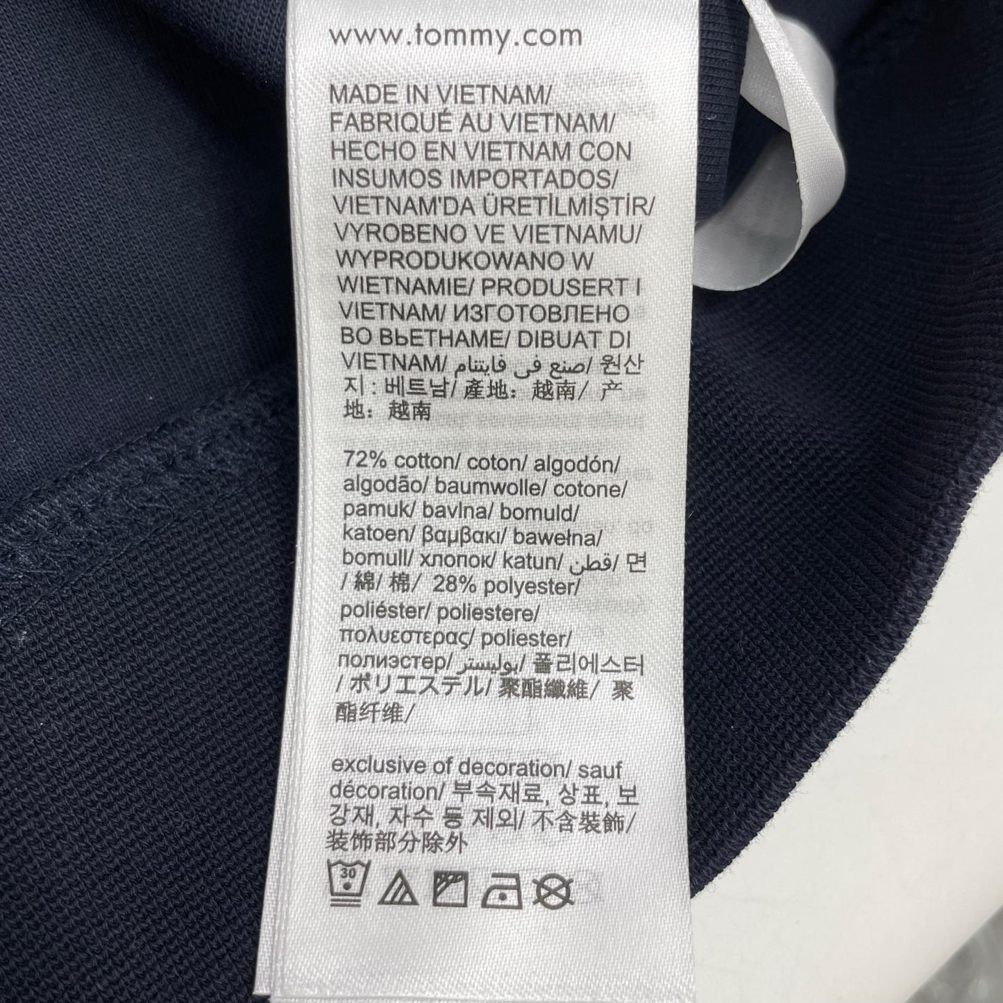TOMMYHILFIGER トミーヒルフィガー MW40048 25年 ダイアモンドクレストグラフィックスウェットシャツ トップス
