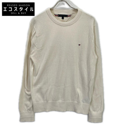 MW40198 Cotton Silk Cashmere Crew Neck Sweater Top M Men's