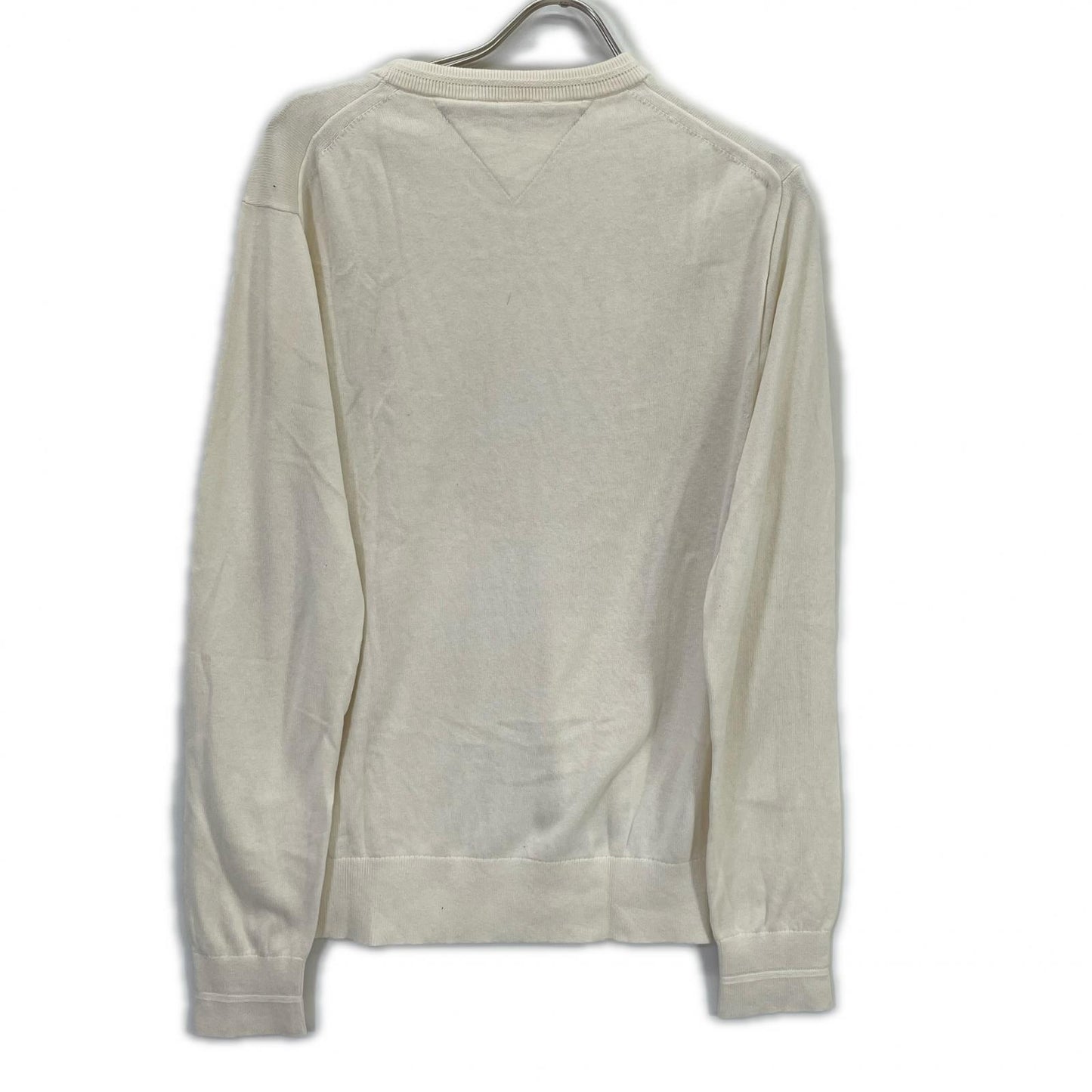 MW40198 Cotton Silk Cashmere Crew Neck Sweater Top M Men's
