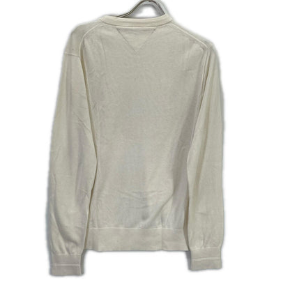 MW40198 Cotton Silk Cashmere Crew Neck Sweater Top M Men's