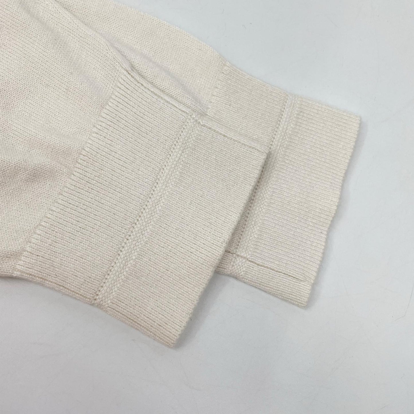 MW40198 Cotton Silk Cashmere Crew Neck Sweater Top M Men's