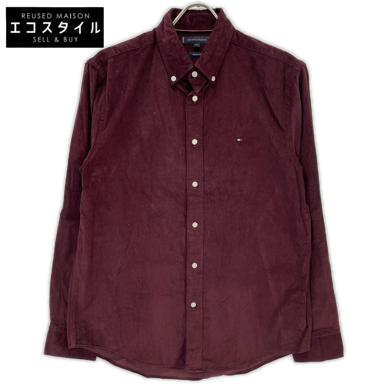 TOMMYHILFIGER トミーヒルフィガー MW42096 25年 ソリッドコーデュロイシャツ トップス