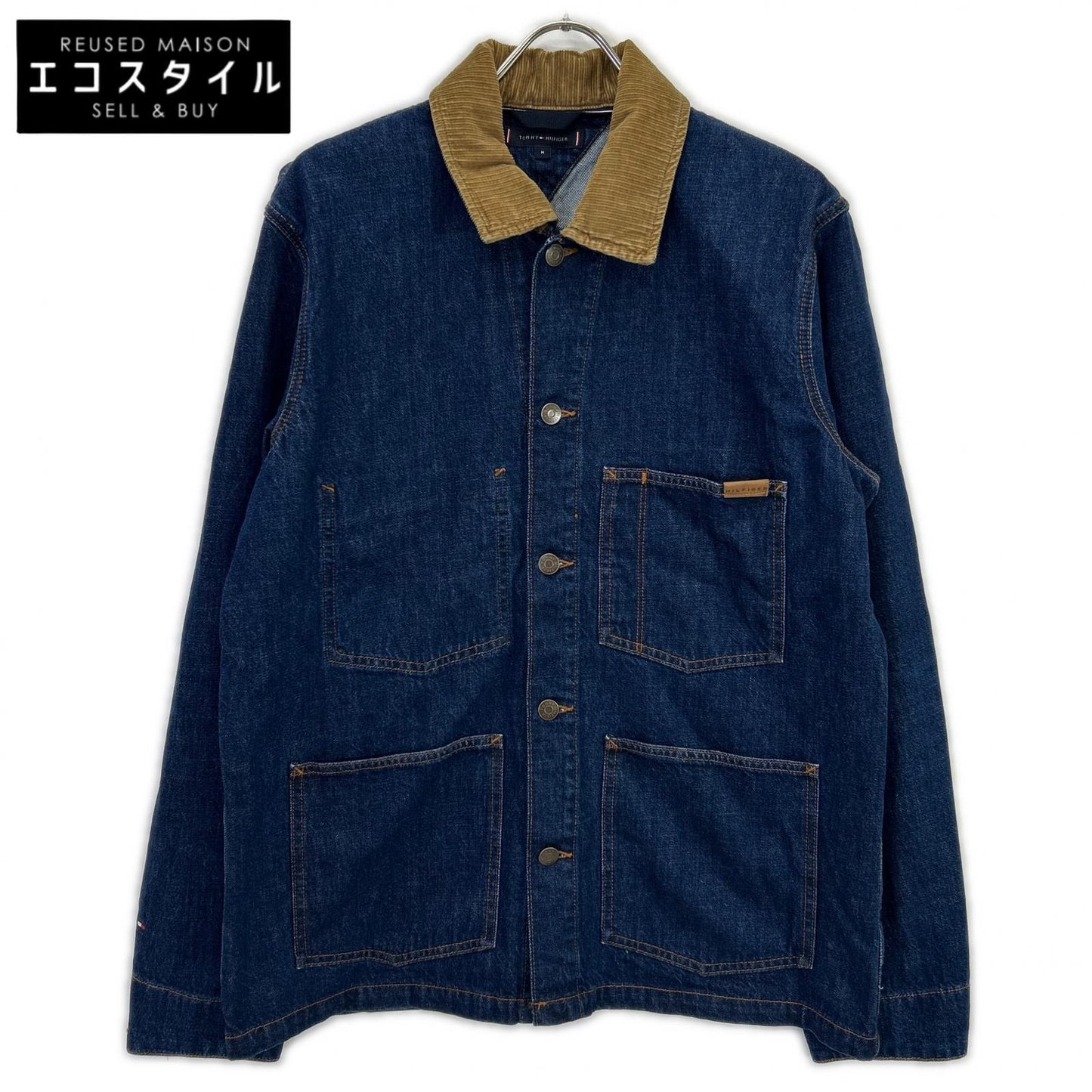TOMMYHILFIGER トミーヒルフィガー MW40374 25年 デニム インディゴチョアジャケット ジャケット