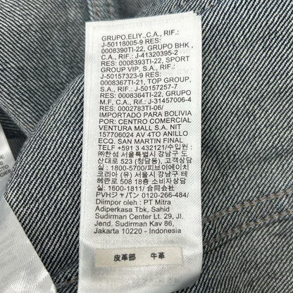 TOMMYHILFIGER トミーヒルフィガー MW40374 25年 デニム インディゴチョアジャケット ジャケット