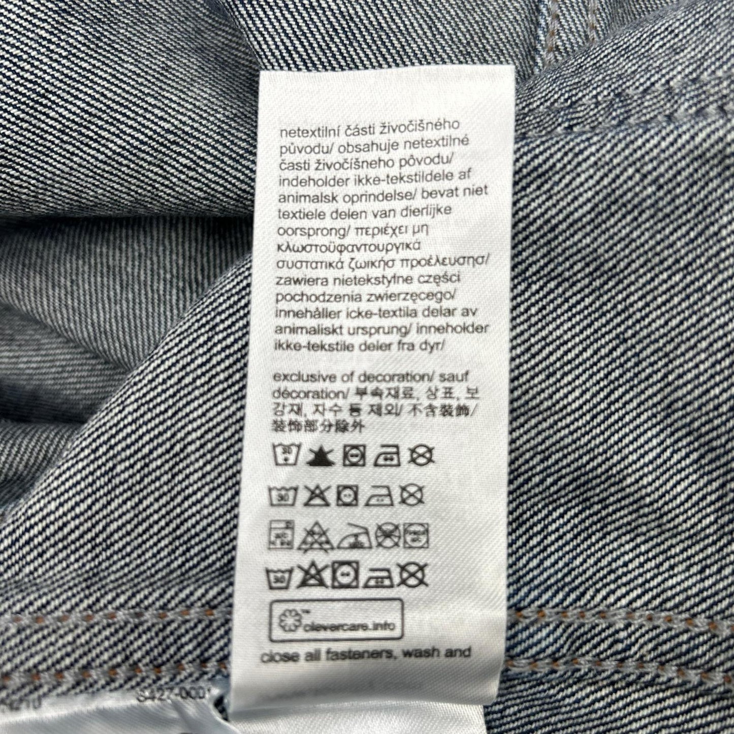 TOMMYHILFIGER トミーヒルフィガー MW40374 25年 デニム インディゴチョアジャケット ジャケット