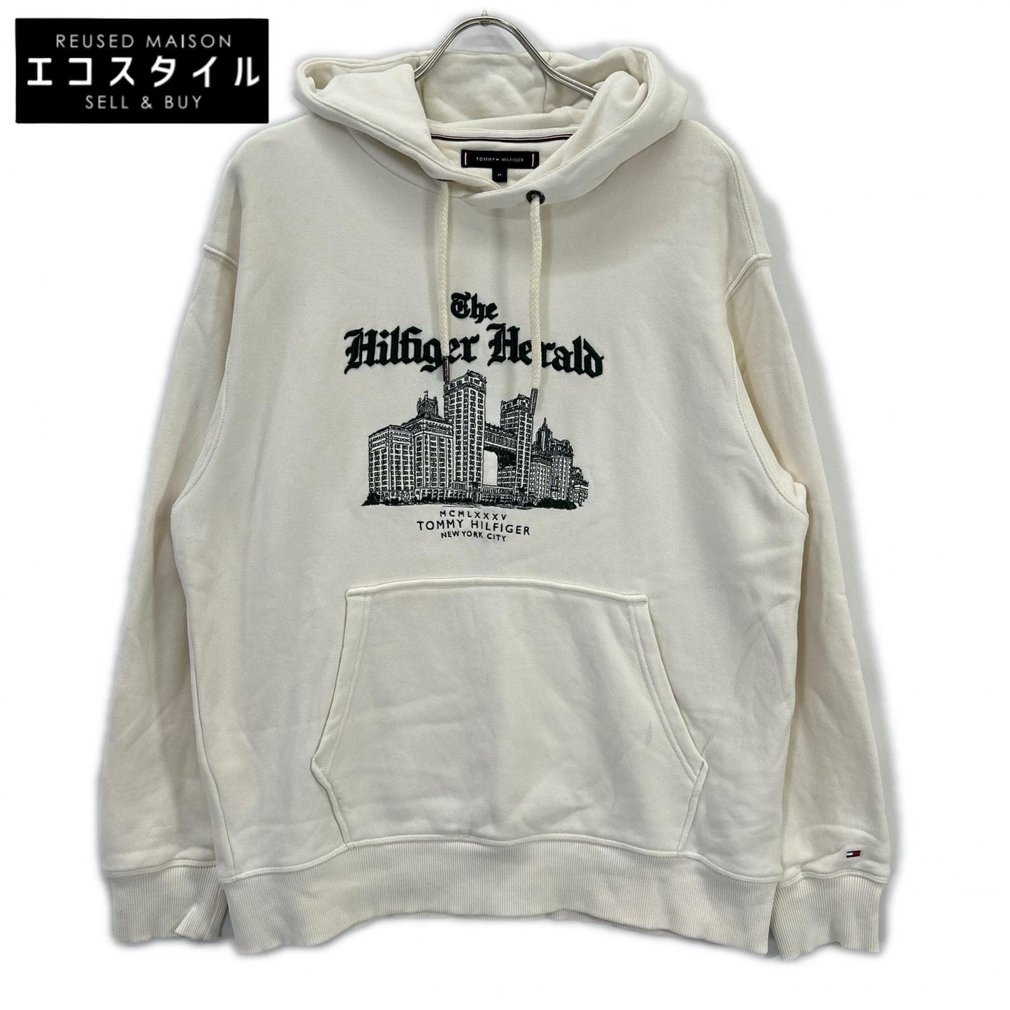 MW40066 25th Anniversary White Herald Skyline Parka Top M Men's