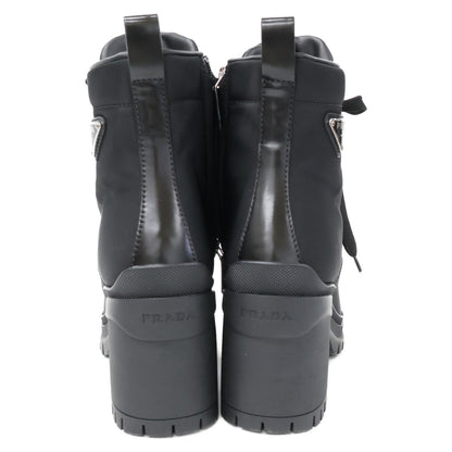 PRADA 普拉达 1T708M RE-NYLON 三角徽标短靴 鞋